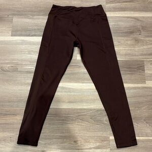 🔥4/$20 Chestnut Brown High-Waist Performance Leggings